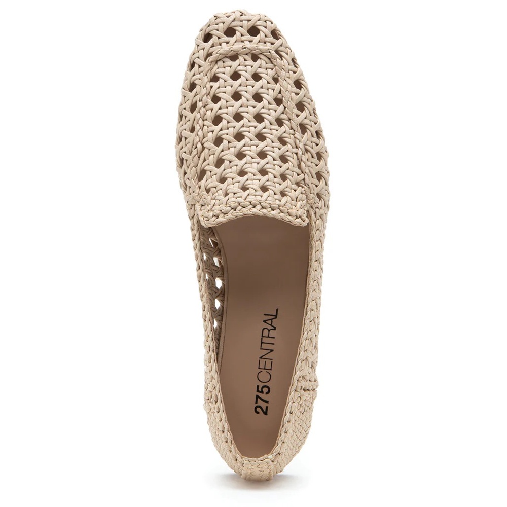 275 Central Stevie Loafer in Nude Woven Leather - Size 8.5 - Picture 5 of 15